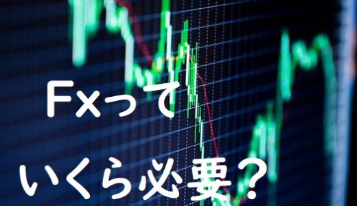 FXっていくらから始めれるの？またリスクについて